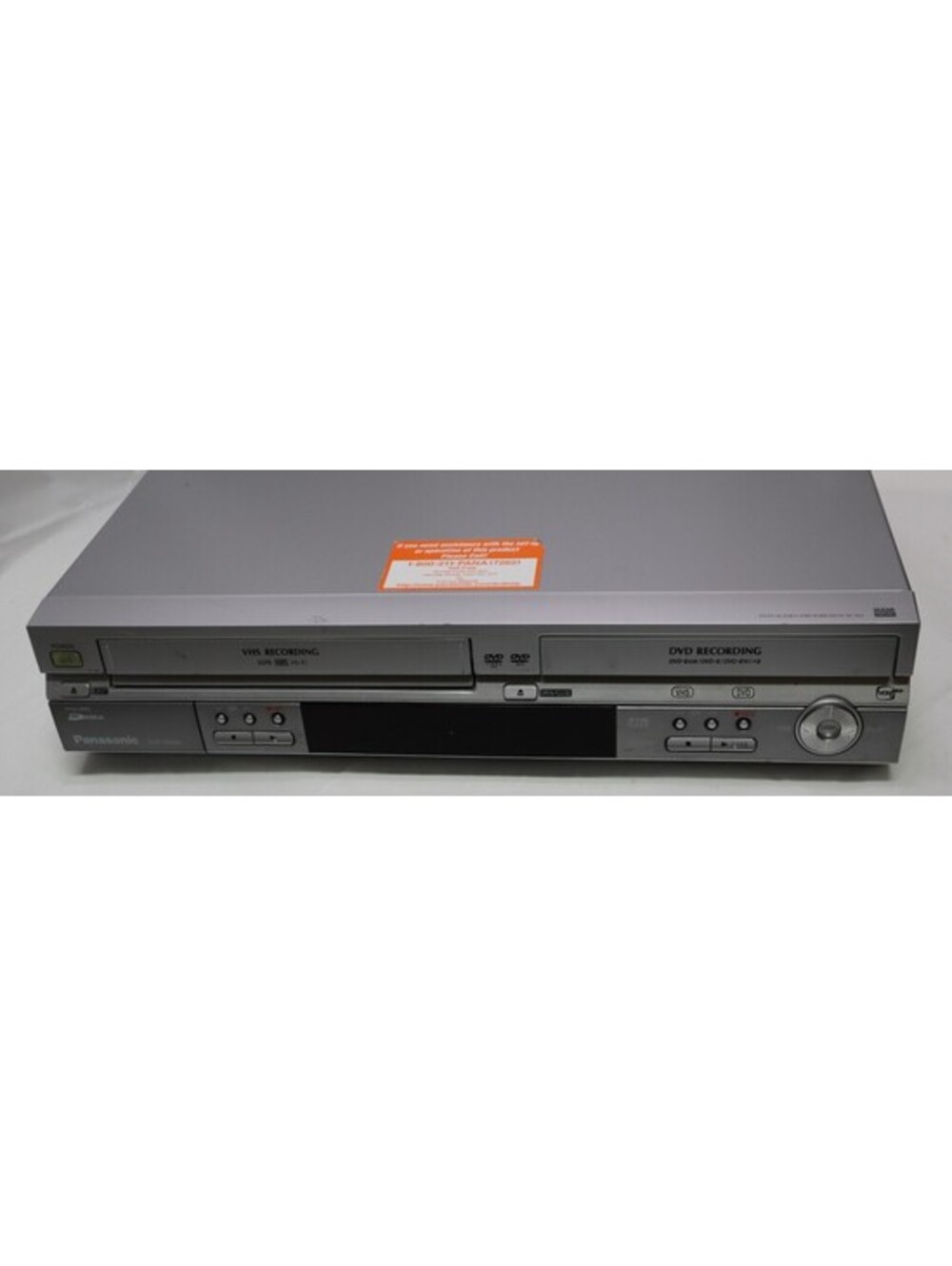 Panasonic DMR-ES30V DVD/VCR Combo Player Recorder no/ Remote & AV Cord Works